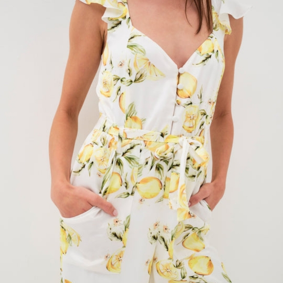 For Love & Lemons - Limonada jumpsuit - Picture 3 of 4